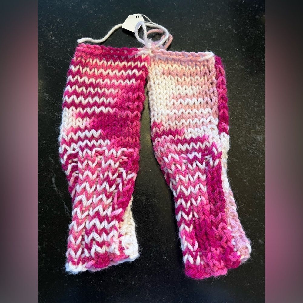 One of a kind- LIMITED EDITION Knit Hand Arm warmers Fingerless gloves mittens